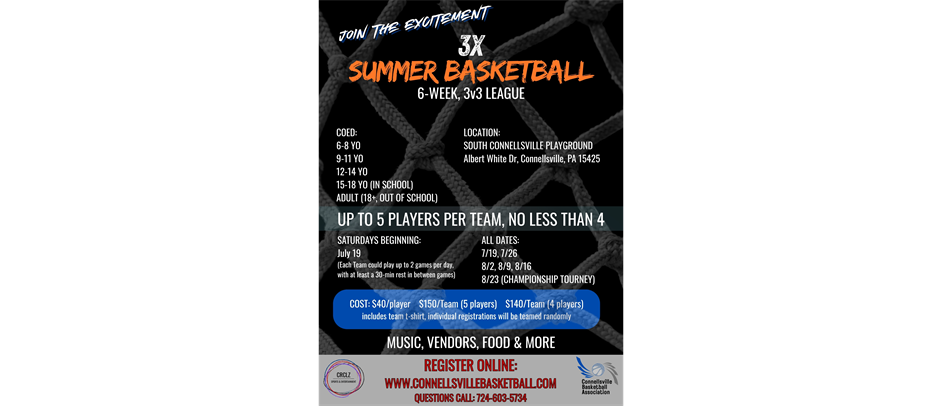 Summer 3v3 Basketball