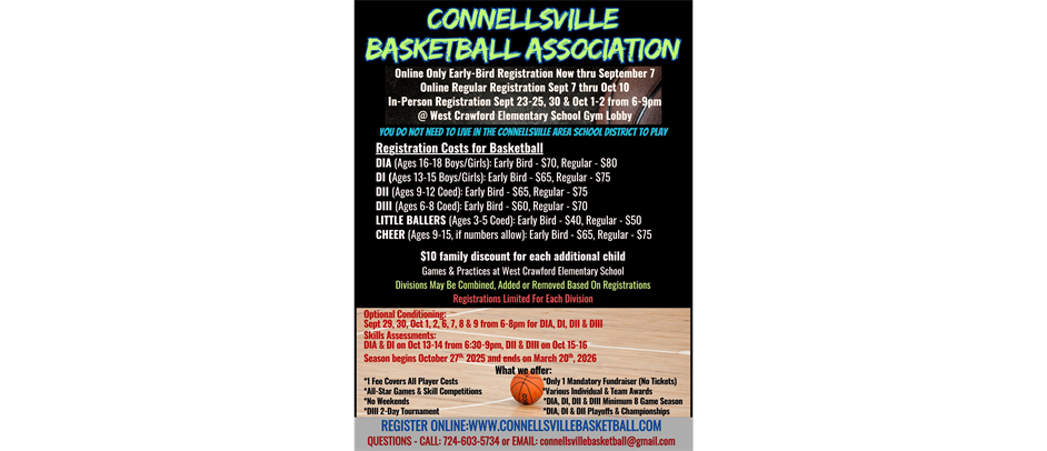 2025-26 Registrations Now Open